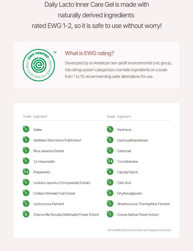 Daily Lacto Inner Care Gel