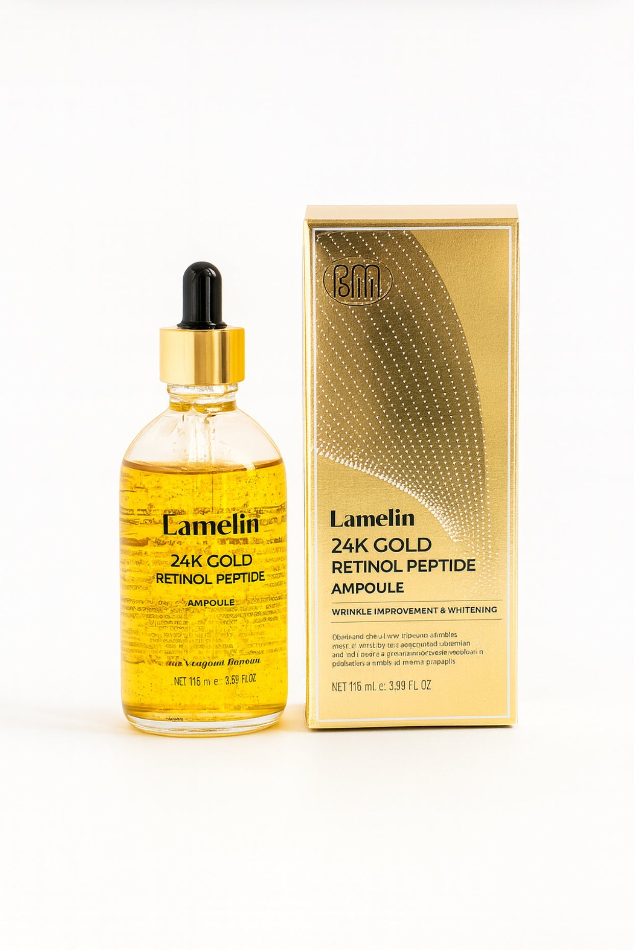 Lamelin 24K Gold Retinol Peptide Ampoule