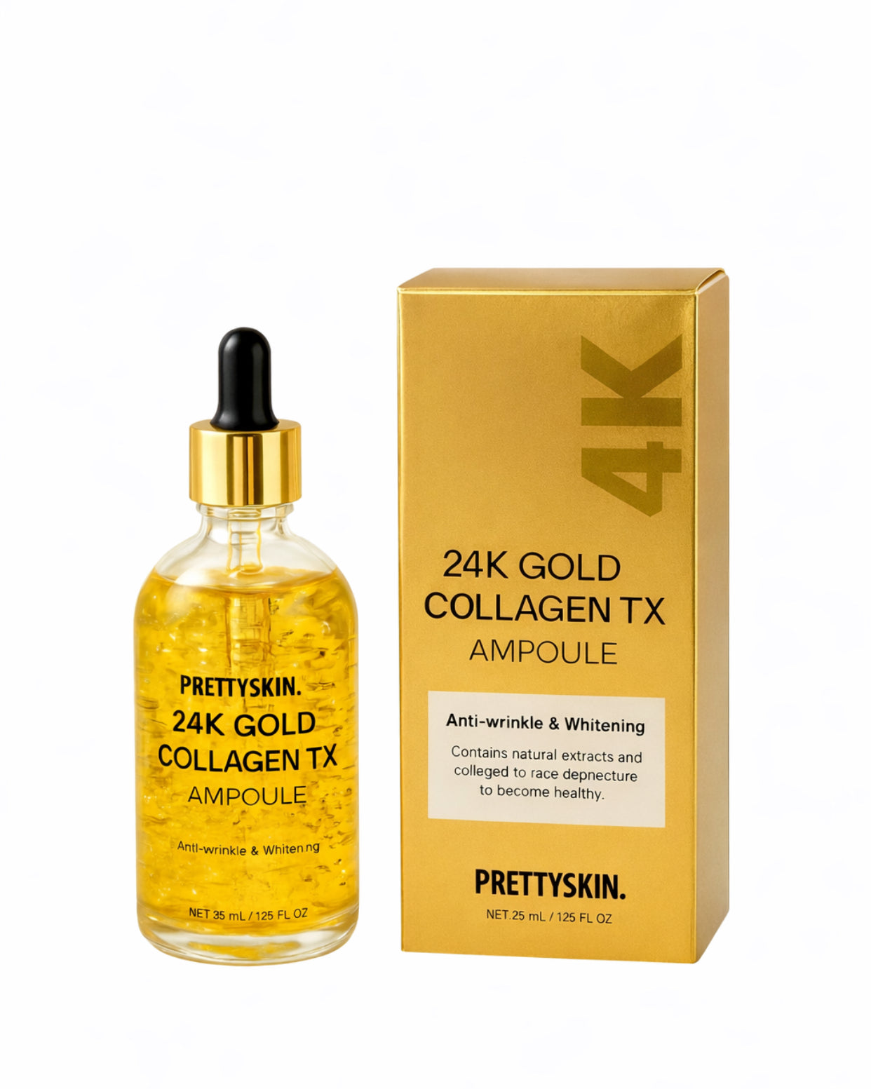24K GOLD COLLAGEN TX AMPOULE – Klenodia K-Beauty
