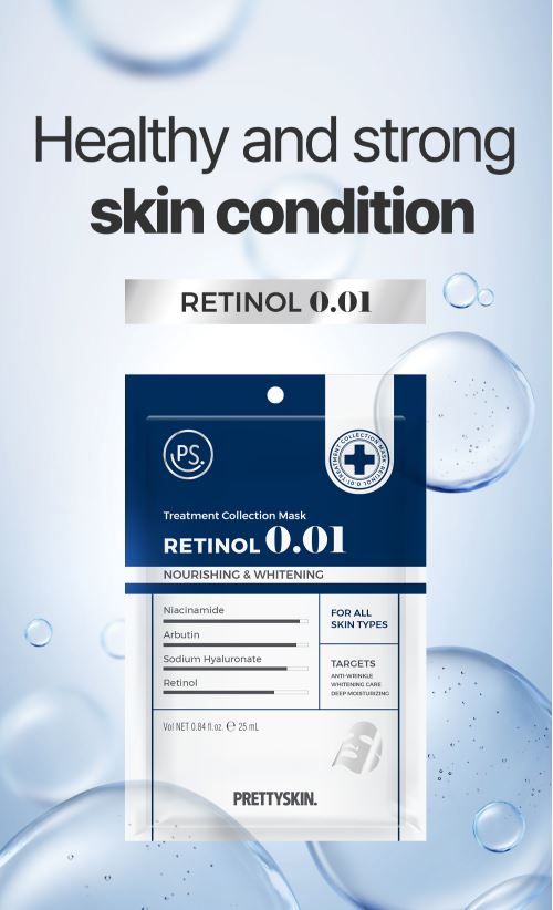 PRETTYSKIN Treatment Collection Mask Retinol 0.01