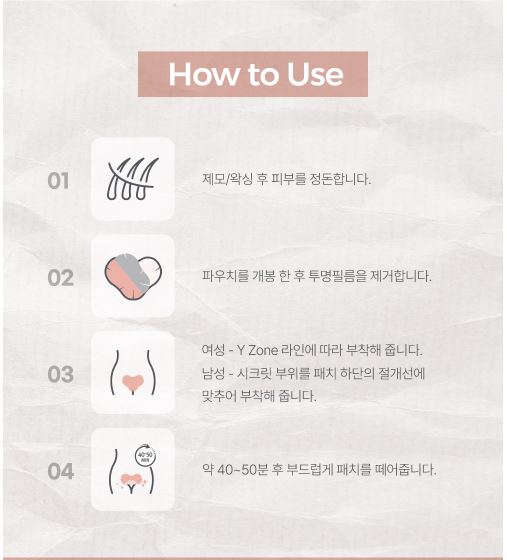 Design Your Beauty Y Zone Patch