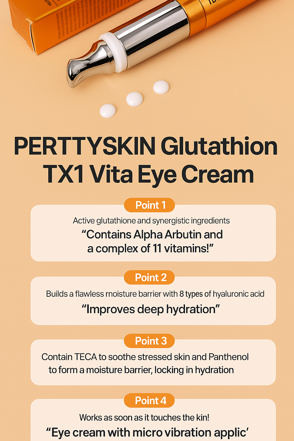 Glutathione TX1 Vita Eye Cream