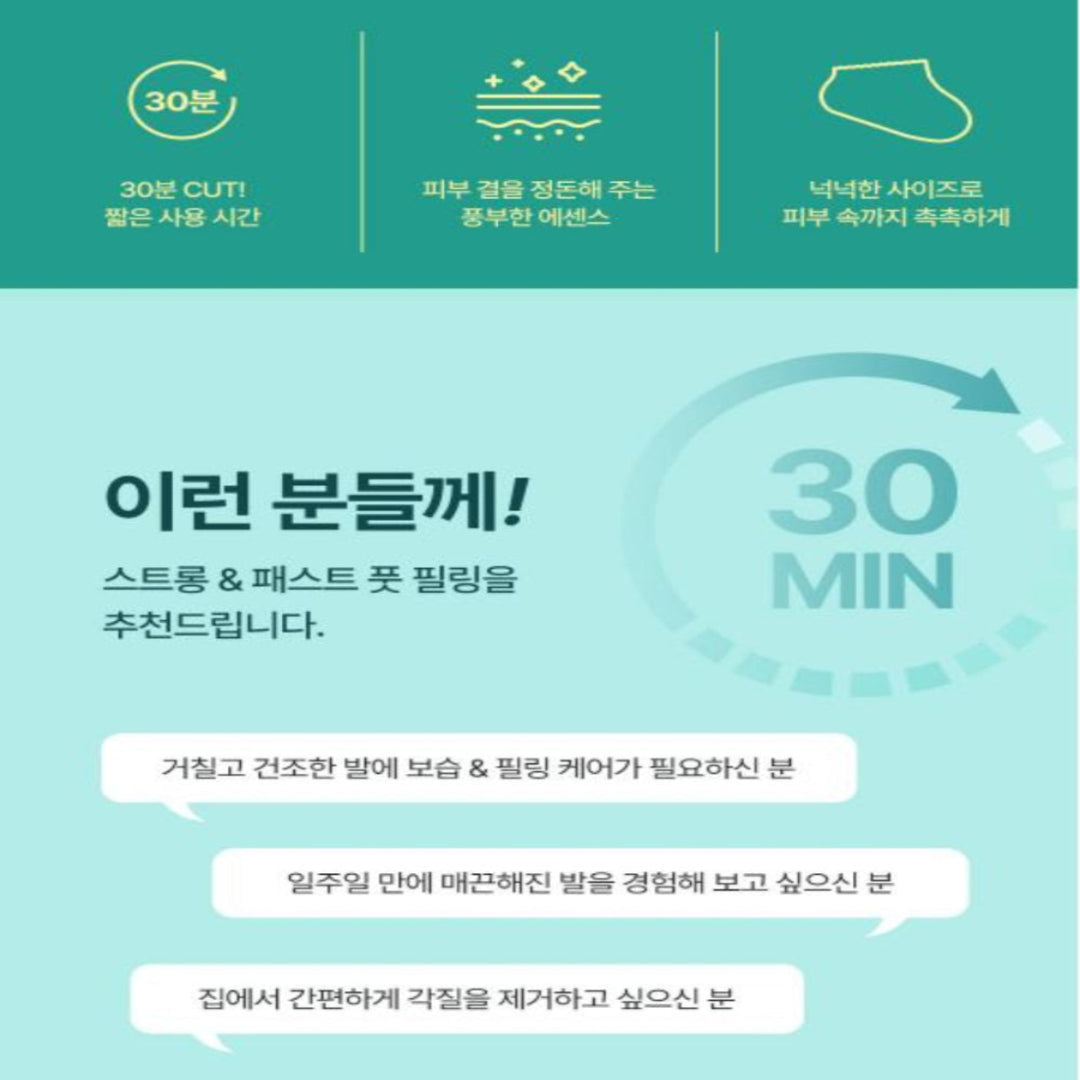 Foot Peling från Prettyskin Korea