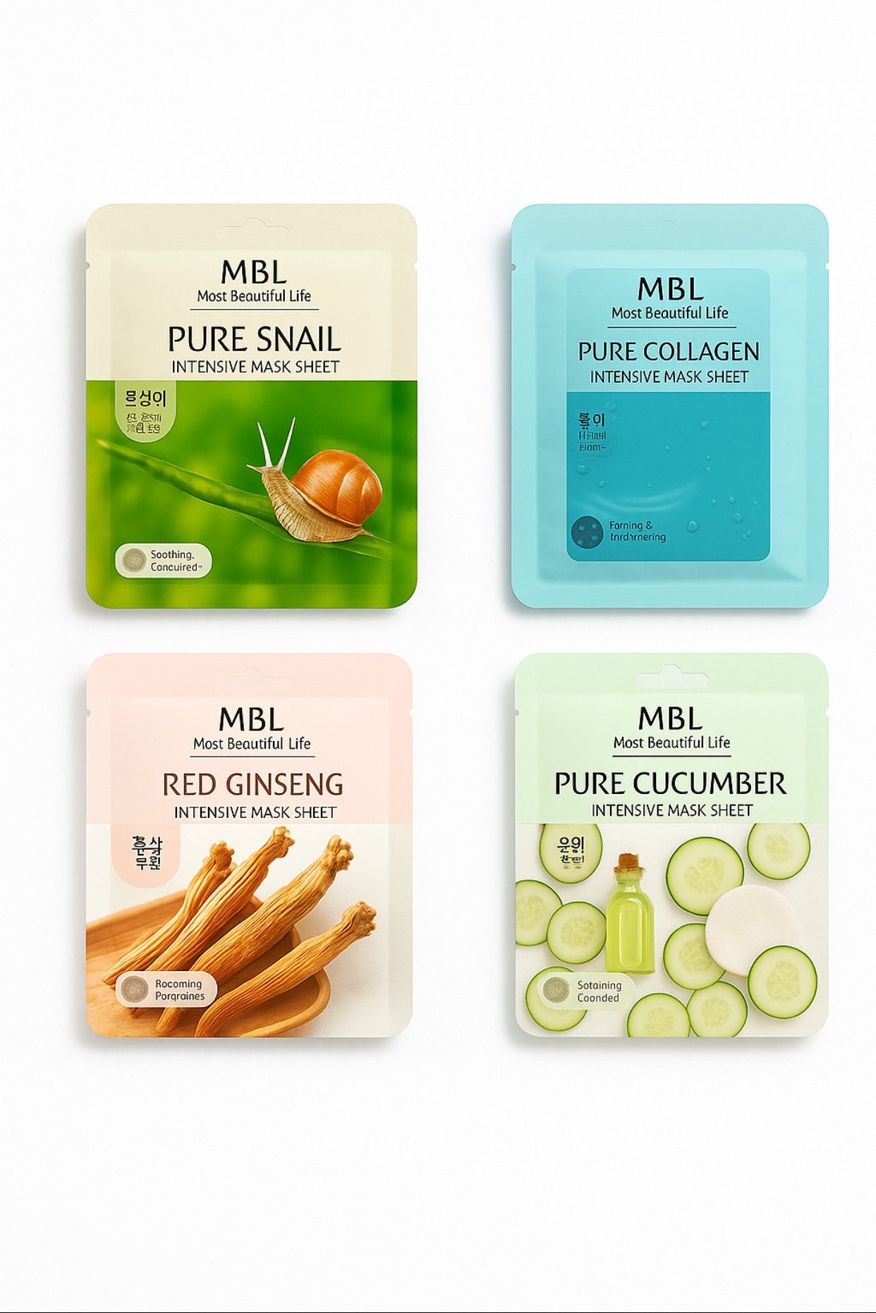 MBL Pure Snail Intensive Mask Sheet