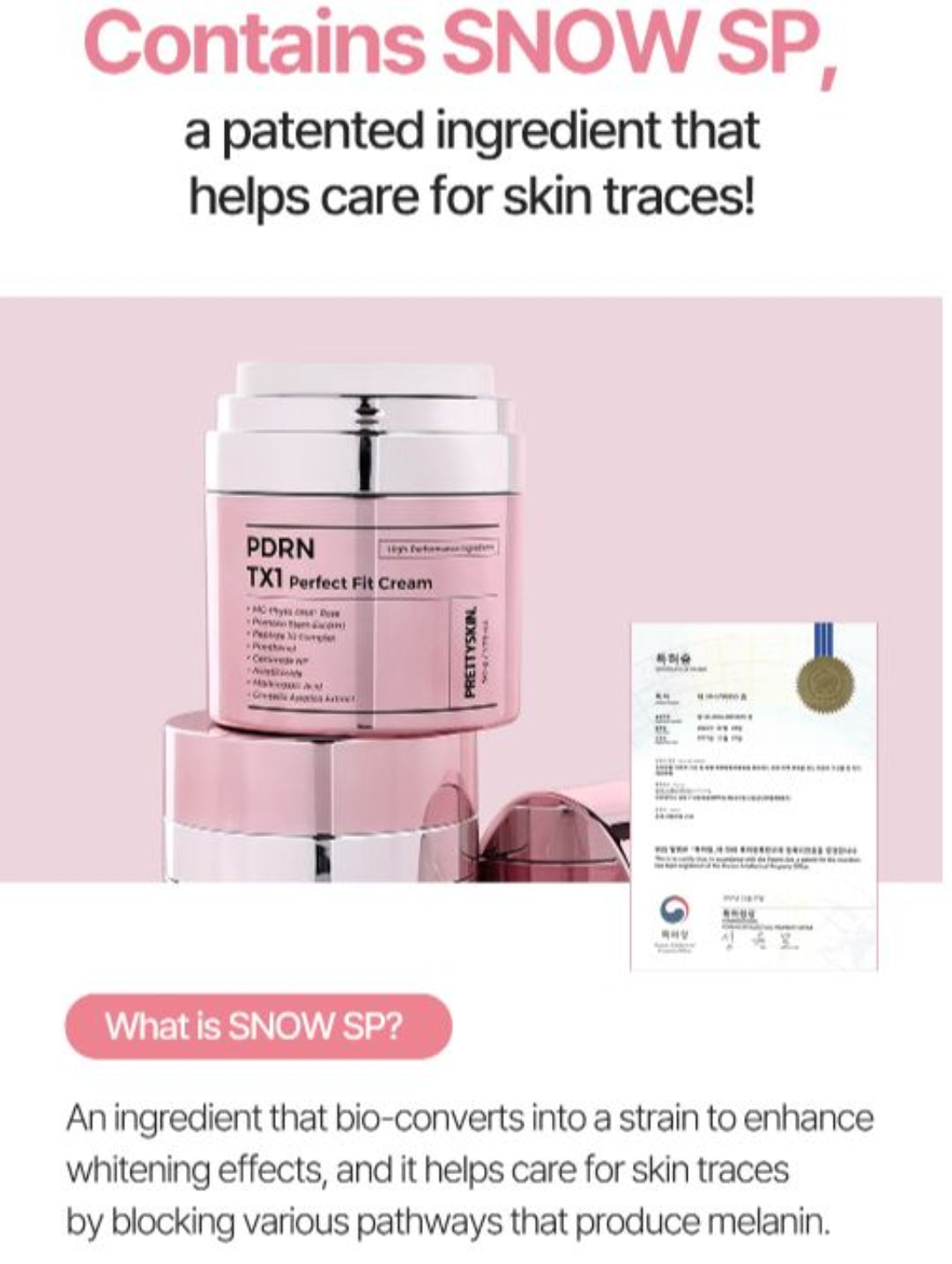 PDRN TX1 Perfect Fit Cream